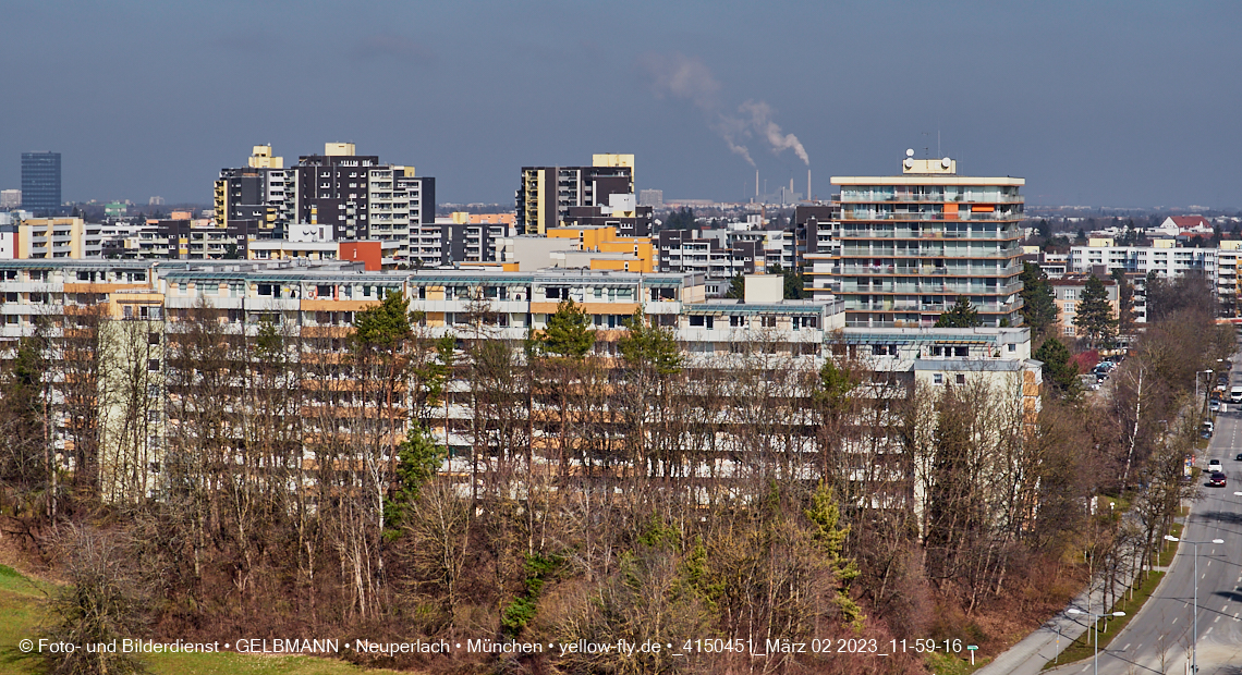 02.03.2023 - Panoramaufnahmen vom Marx-Zentrum und dem Annete-Kolb-Anger